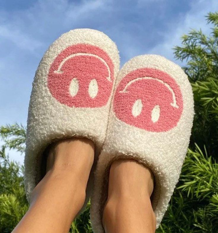 Smiley Face Slippers