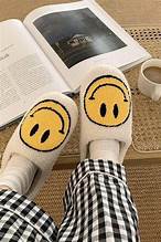 Smiley Face Slippers