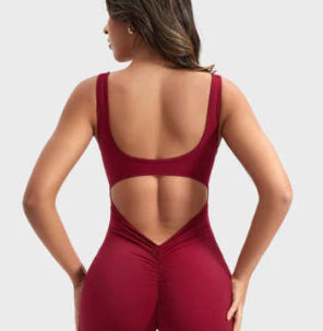 Backless Romper